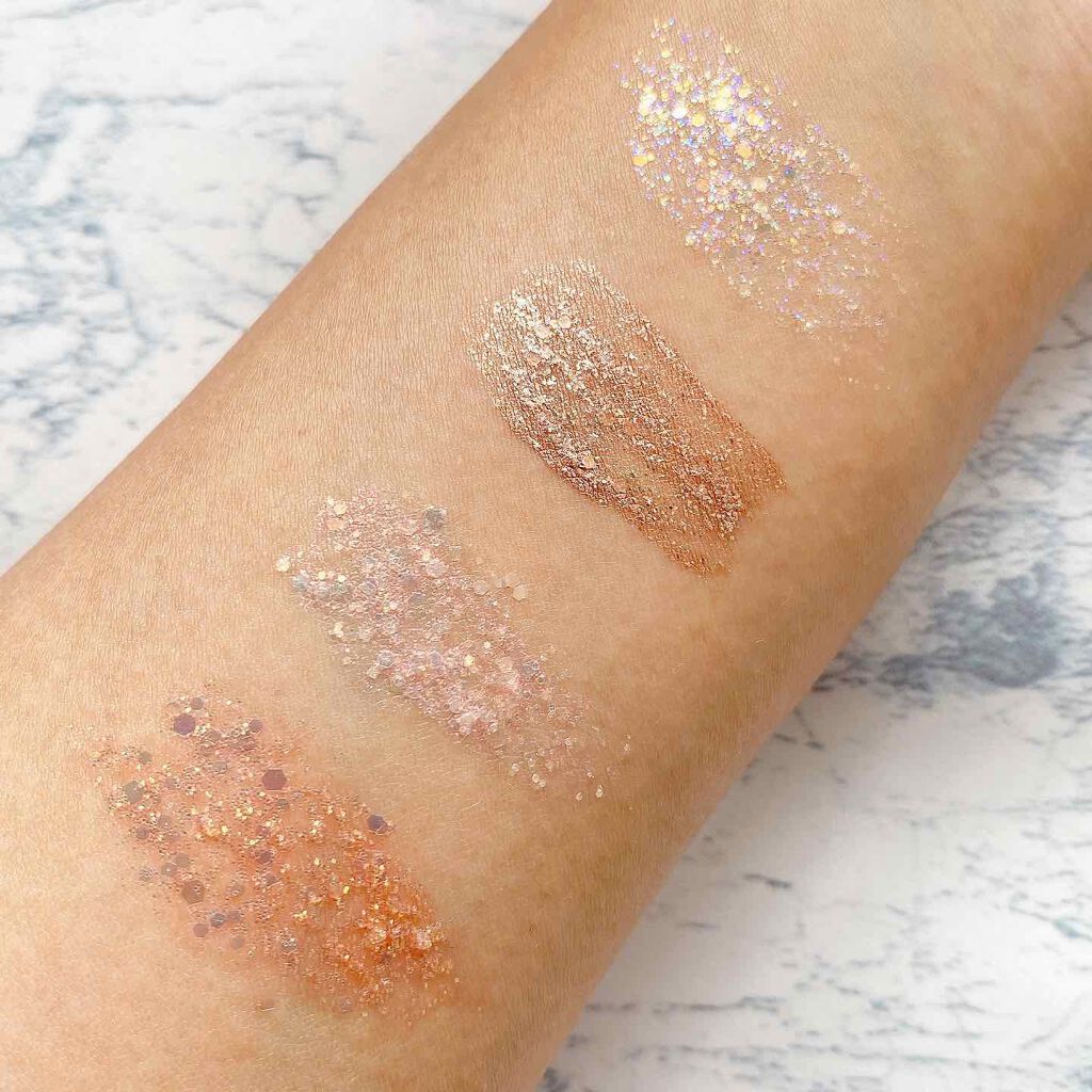 TOXIN GLITTER/CELEFIT/リキッドアイシャドウを使ったクチコミ（3枚目）