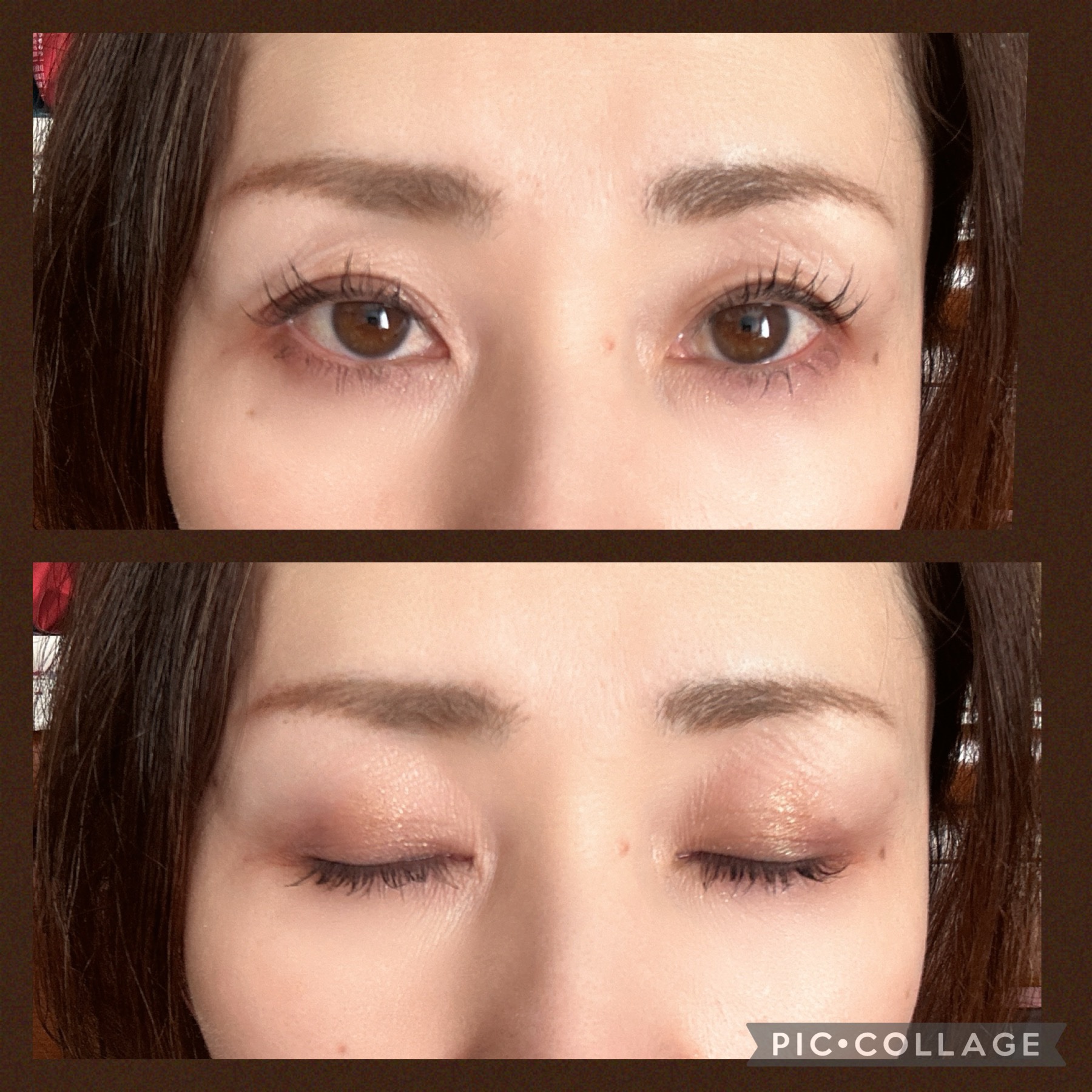 リュクス アイシャドウ デュオ ダンスフロアグラム/BOBBI BROWN/アイシャドウパレットを使ったクチコミ（3枚目）