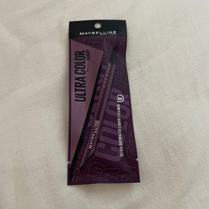 ウルトラカラー アイライナー/MAYBELLINE NEW YORK/リキッドアイライナーを使ったクチコミ(1枚目)