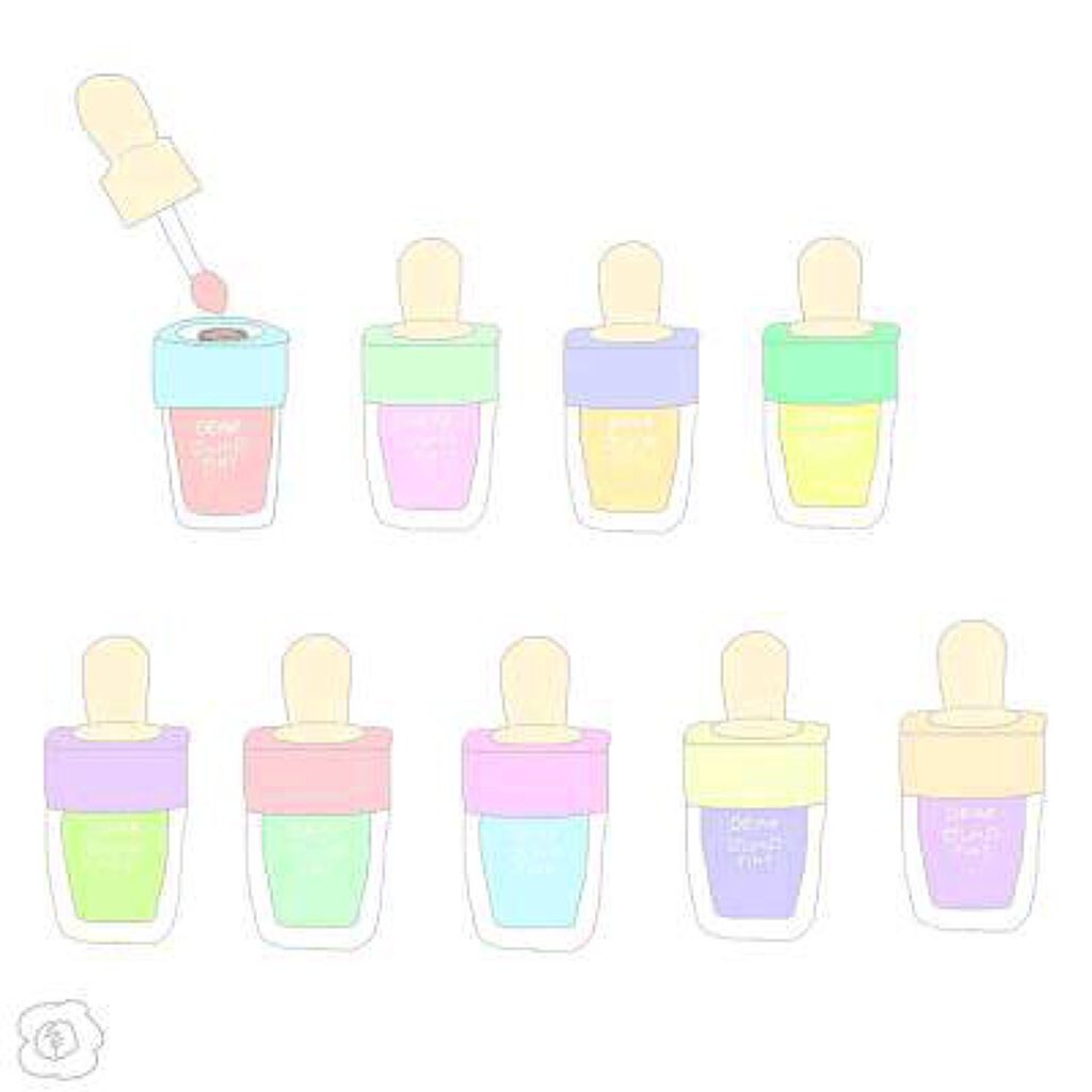 ディアダーリン ウォータージェルティント （アイスティント）/ETUDE/口紅を使ったクチコミ（1枚目）