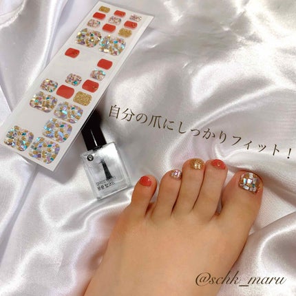 ネイルフィット ジェルネイルシール/GELATO FACTORY/ネイルシールを使ったクチコミ(4枚目)