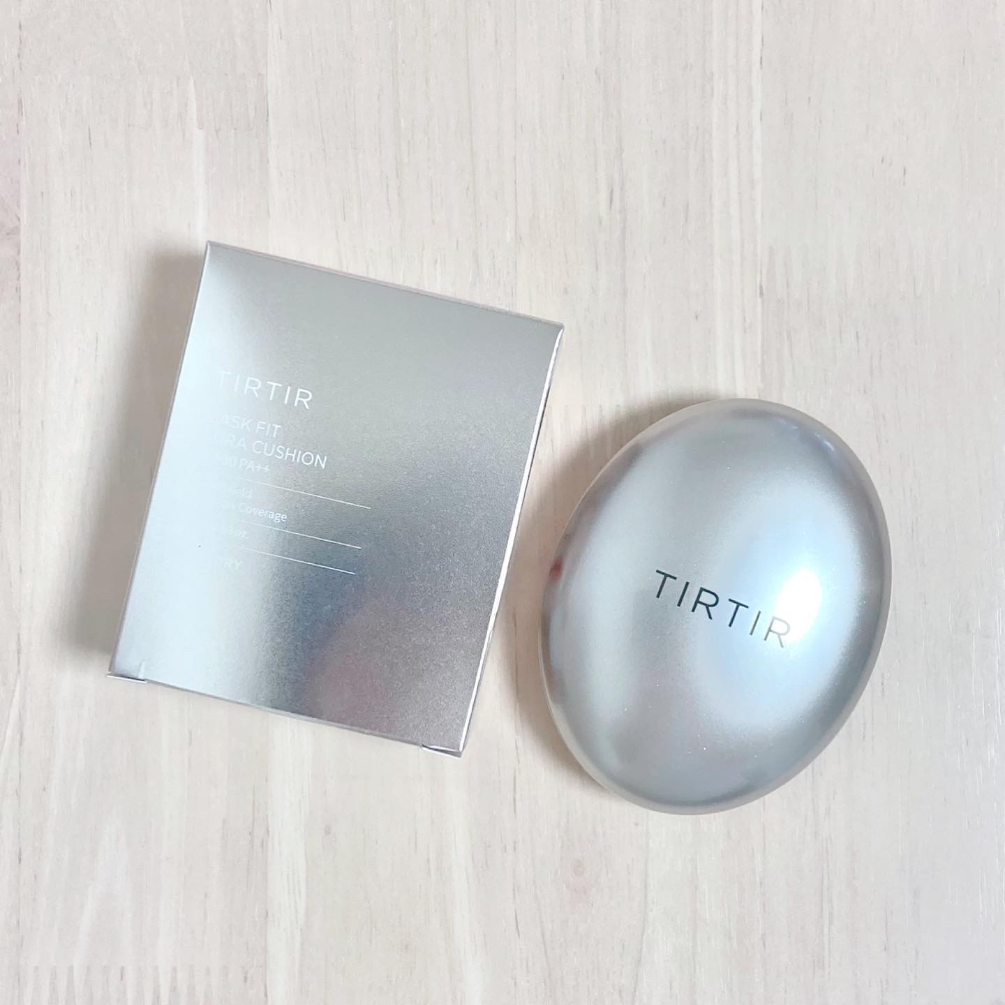 マスクフィットオーラクッション/TIRTIR(ティルティル)/クッションファンデーションを使ったクチコミ（2枚目）