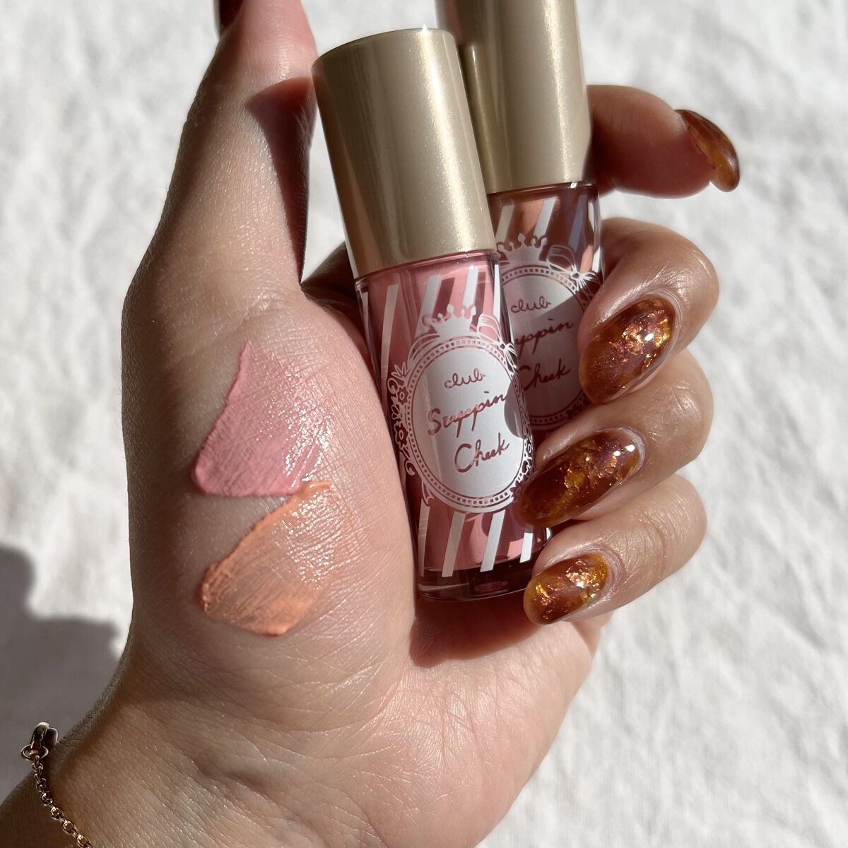 すっぴんチーク/クラブ/リキッドチークを使ったクチコミ（3枚目）