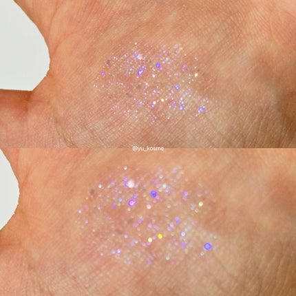 リキッド グリッター シャドウ/rom&nd/グリッターを使ったクチコミ(5枚目)