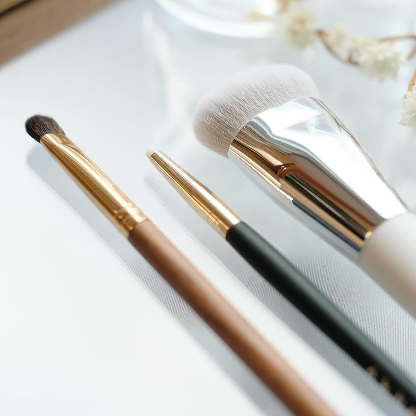 okhee 白玉ファンデーションブラシ/SOOA DOR/メイクブラシを使ったクチコミ(4枚目)