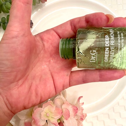 グリーンディープリップ&アイリムーバー/Dr.G/ポイントメイクリムーバーを使ったクチコミ(1枚目)