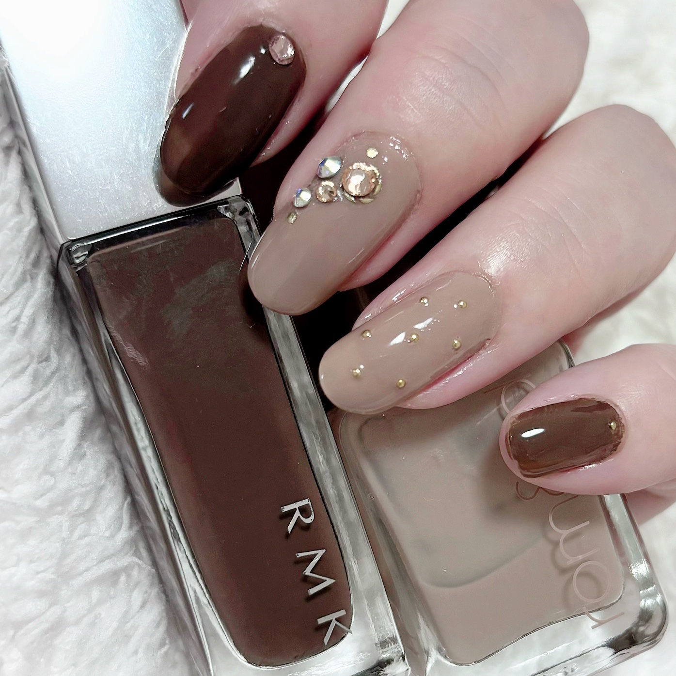 ムードペブルネイル/rom&nd/マニキュアを使ったクチコミ（1枚目）