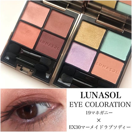 アイカラーレーション/LUNASOL/アイシャドウパレットを使ったクチコミ(1枚目)