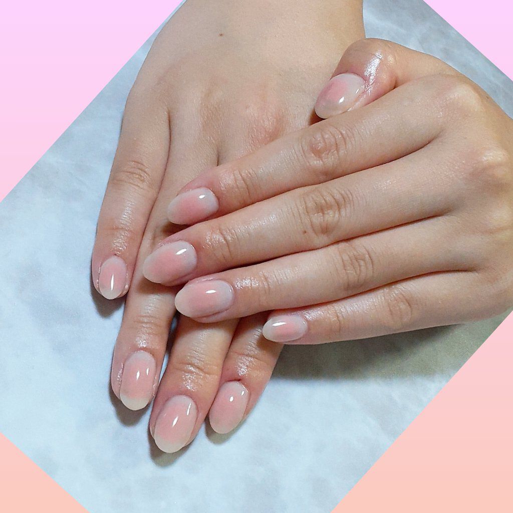 Momoジェル Nailforallの口コミ お客様ネイル お仕事柄できるだけ控えめでな By R Kira Nail Lips