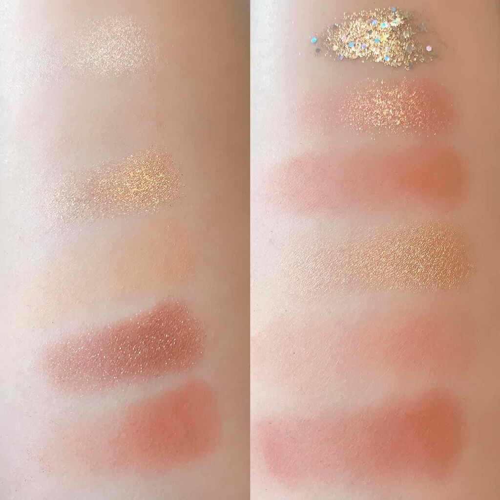 長相思シリーズ 9色アイシャドウパレット/CATKIN/アイシャドウパレットを使ったクチコミ(3枚目)