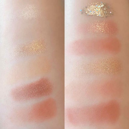 長相思シリーズ 9色アイシャドウパレット/CATKIN/アイシャドウパレットを使ったクチコミ(3枚目)