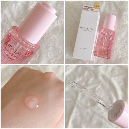 ピンクティーツリーシナジーセラム/APLIN/美容液を使ったクチコミ(2枚目)