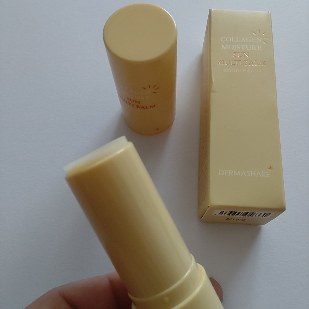 コラーゲンモイスチャーSUNマルチバーム/DERMASHARE/日焼け止めスティックを使ったクチコミ（2枚目）