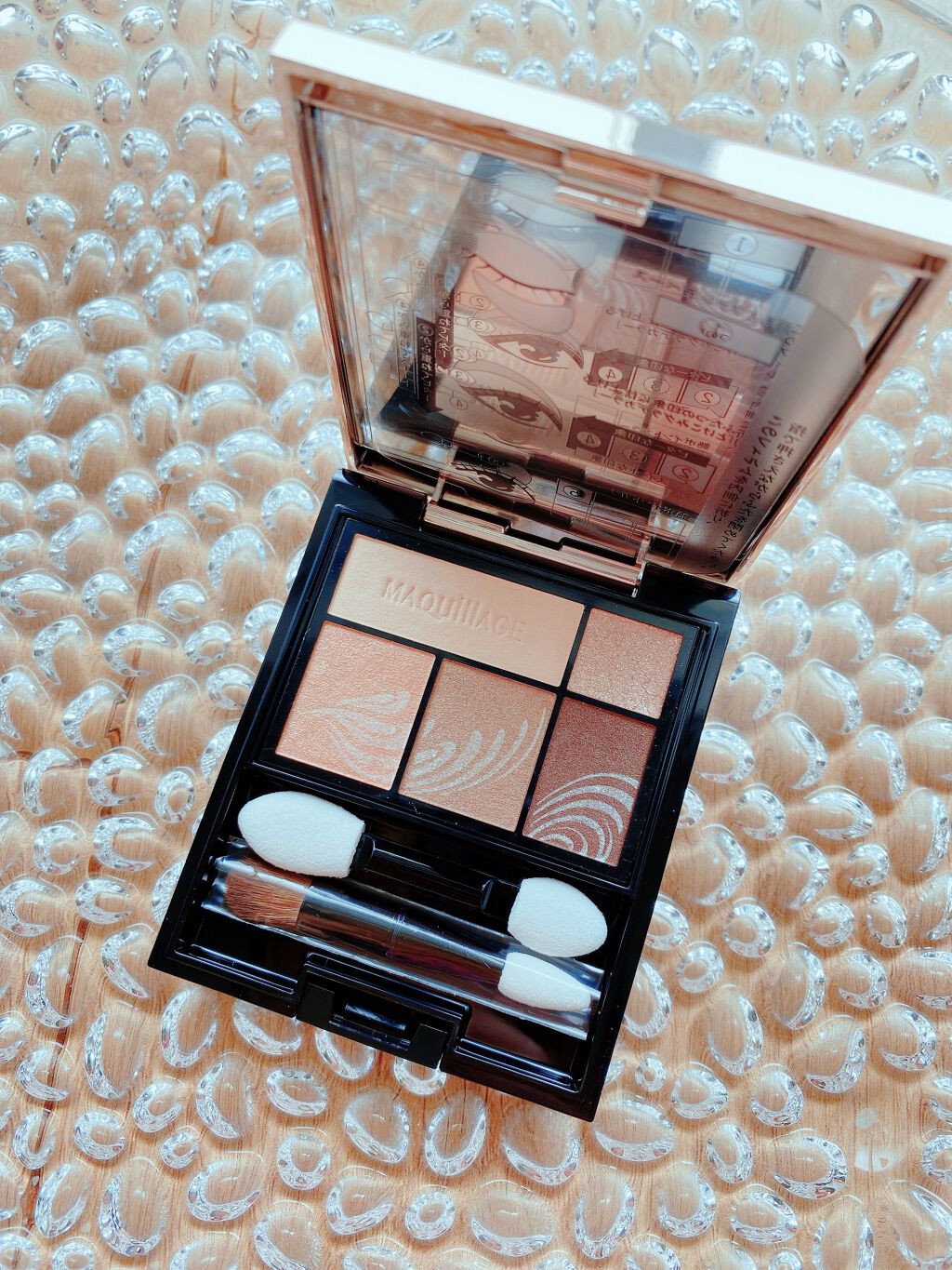 ドラマティックスタイリングアイズ/マキアージュ/アイシャドウパレットを使ったクチコミ（2枚目）