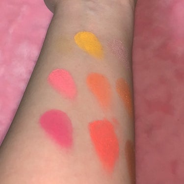 UR GLAM　BLOOMING EYE COLOR PALETTE/U R GLAM/パウダーアイシャドウを使ったクチコミ（3枚目）