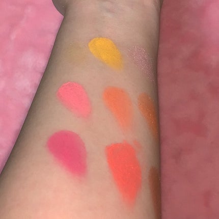 UR GLAM BLOOMING EYE COLOR PALETTE/U R GLAM/アイシャドウパレットを使ったクチコミ(3枚目)