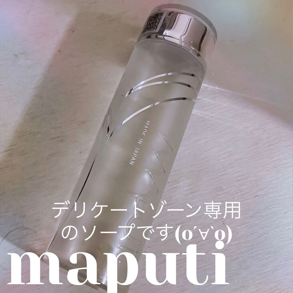 オーガニックフレグランスインティメイトソープ MAPUTI/MAPUTI/デリケートゾーンケアを使ったクチコミ(1枚目)