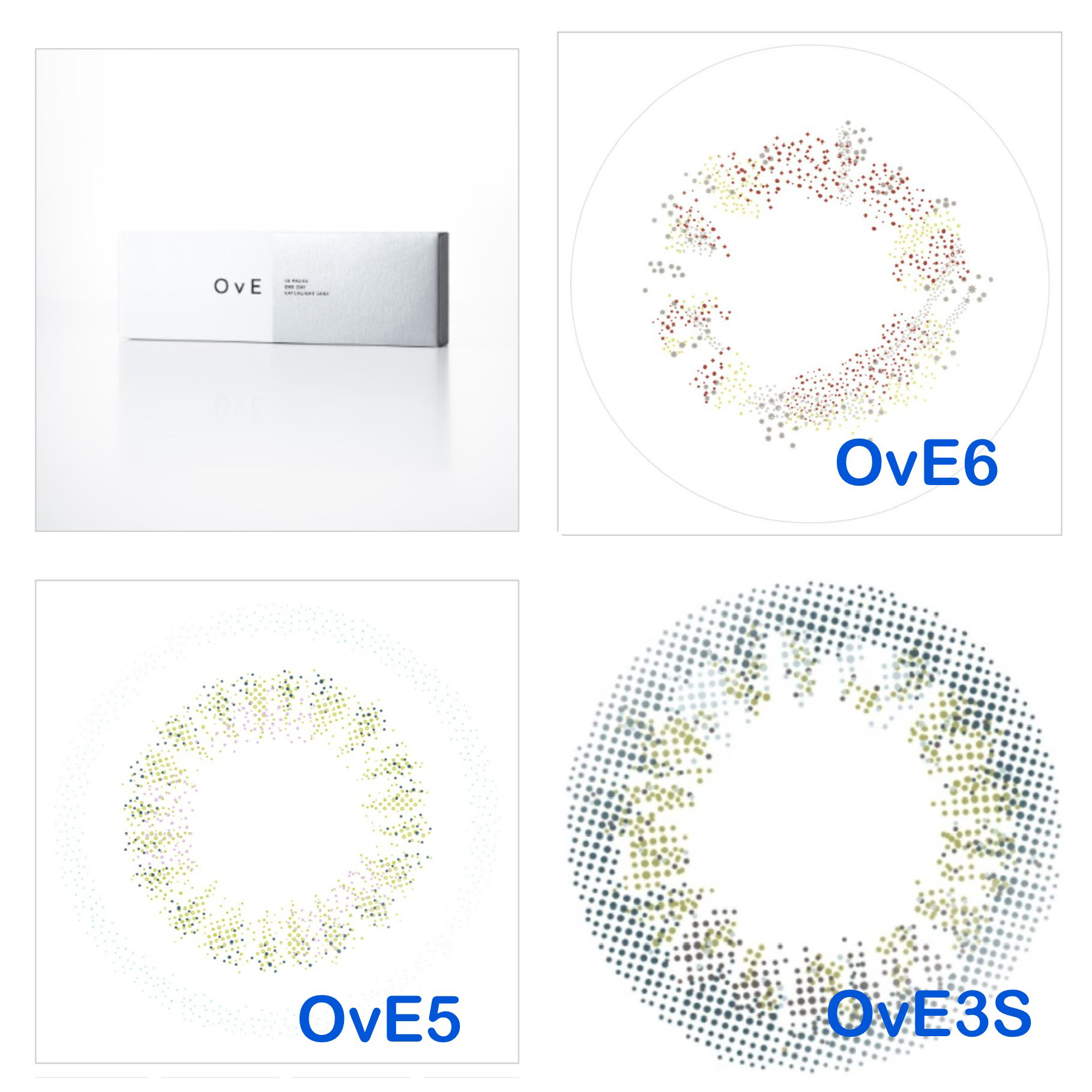 OvE（オヴィ） 1day OvE 5/OvE/ワンデー（１DAY）カラコンを使ったクチコミ（1枚目）