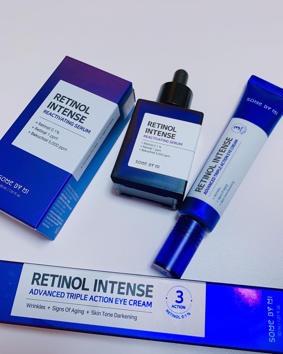 レチノールインテンシブ アドバンスドトリプルアクションアイクリーム/SOME BY MI/アイケア・アイクリームを使ったクチコミ（1枚目）