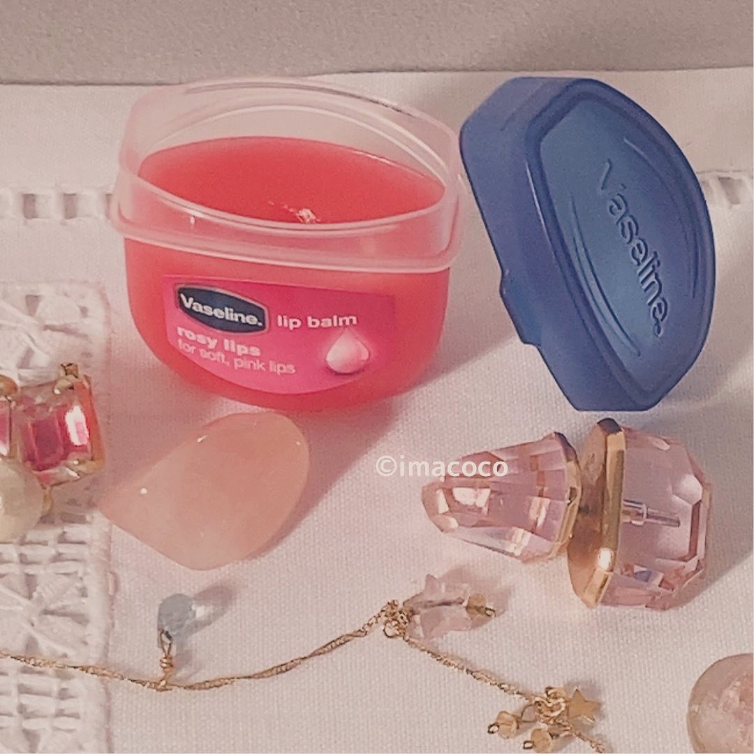 リップ ロージーリップス/ヴァセリン/リップバームを使ったクチコミ（3枚目）