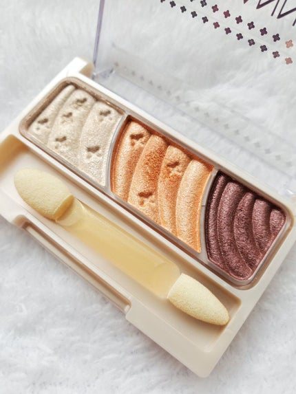 トーンアップアイシャドウ/CEZANNE/アイシャドウパレットを使ったクチコミ(2枚目)