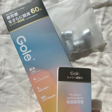 Gole Gole シャワーヘッド のクチコミ「Gole様よりいただきました✨

Gole シャワーヘッド
¥3,980（税込）

色がティフ.....」（3枚目）