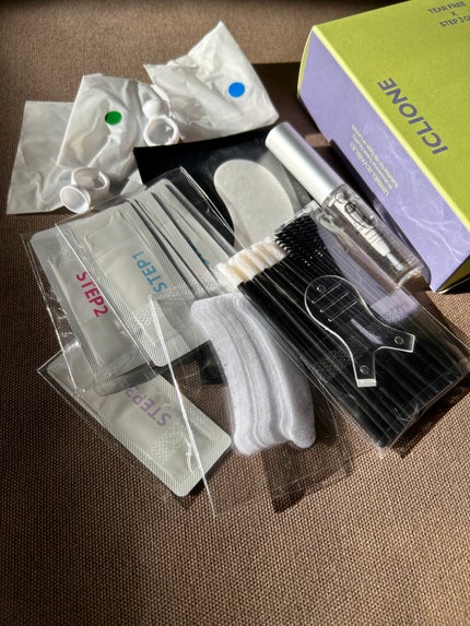 セルフまつ毛パーマキット/ICLIONE/その他キットセットを使ったクチコミ(1枚目)