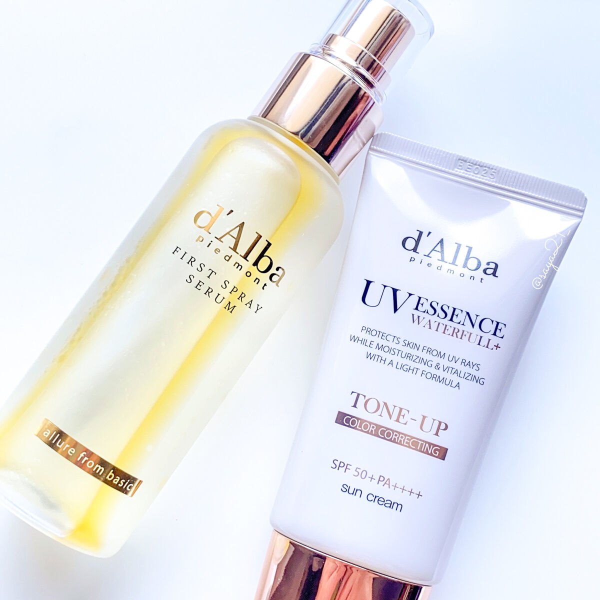 ダルバ ホワイトトリュフファーストスプレーセラム/ダルバ/ミスト状化粧水を使ったクチコミ（1枚目）