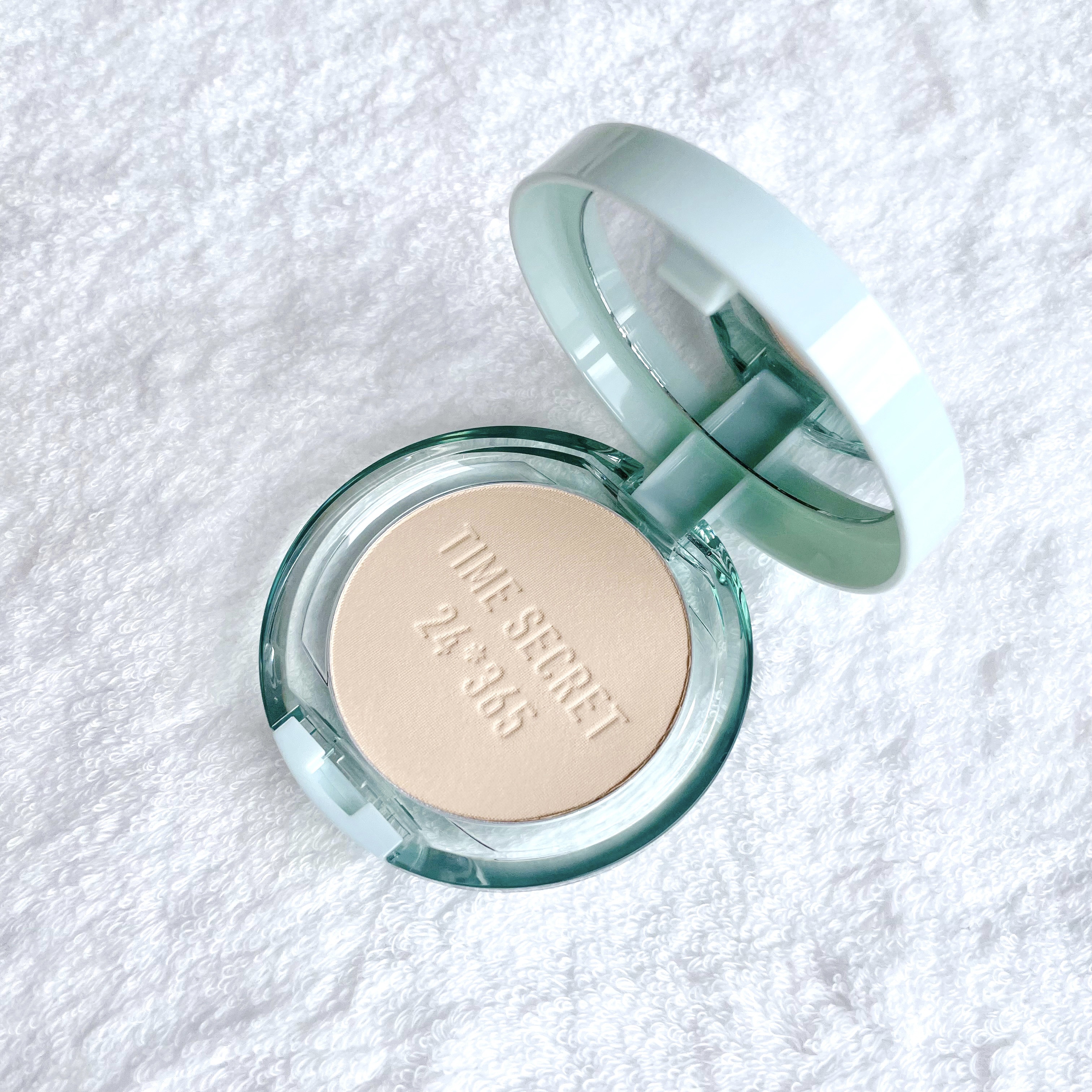 ミネラル プレストパウダー クールR/TIME SECRET/プレストパウダーを使ったクチコミ（3枚目）