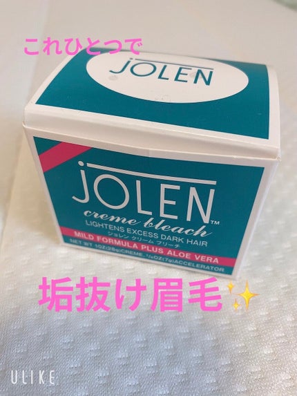 ジョレン クリーム ブリーチ/ジョレンジャパン/ムダ毛ケアを使ったクチコミ(1枚目)