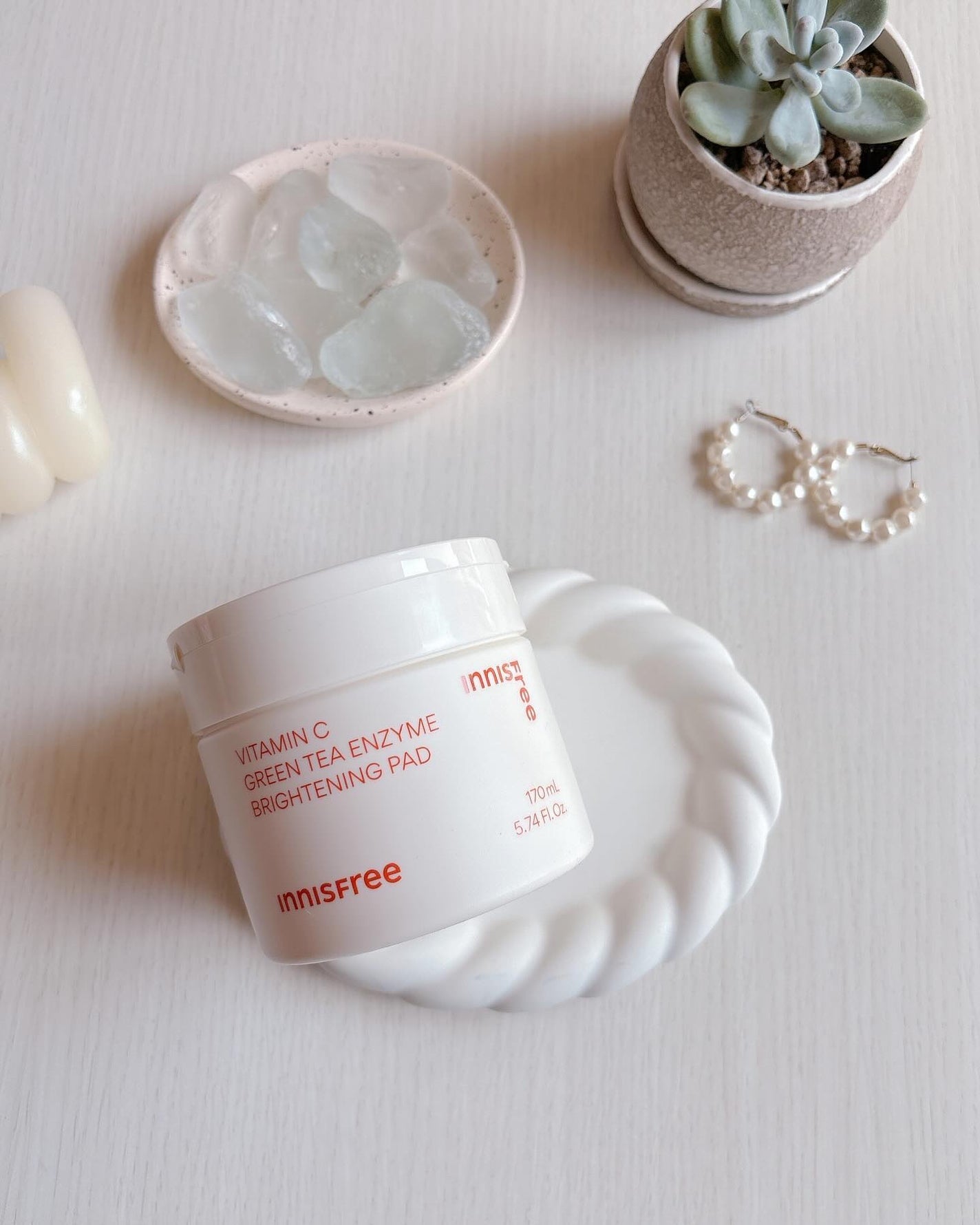 ビタC グリーンティーエンザイム ブライト パッド/innisfree/トナーパッドを使ったクチコミ(7枚目)