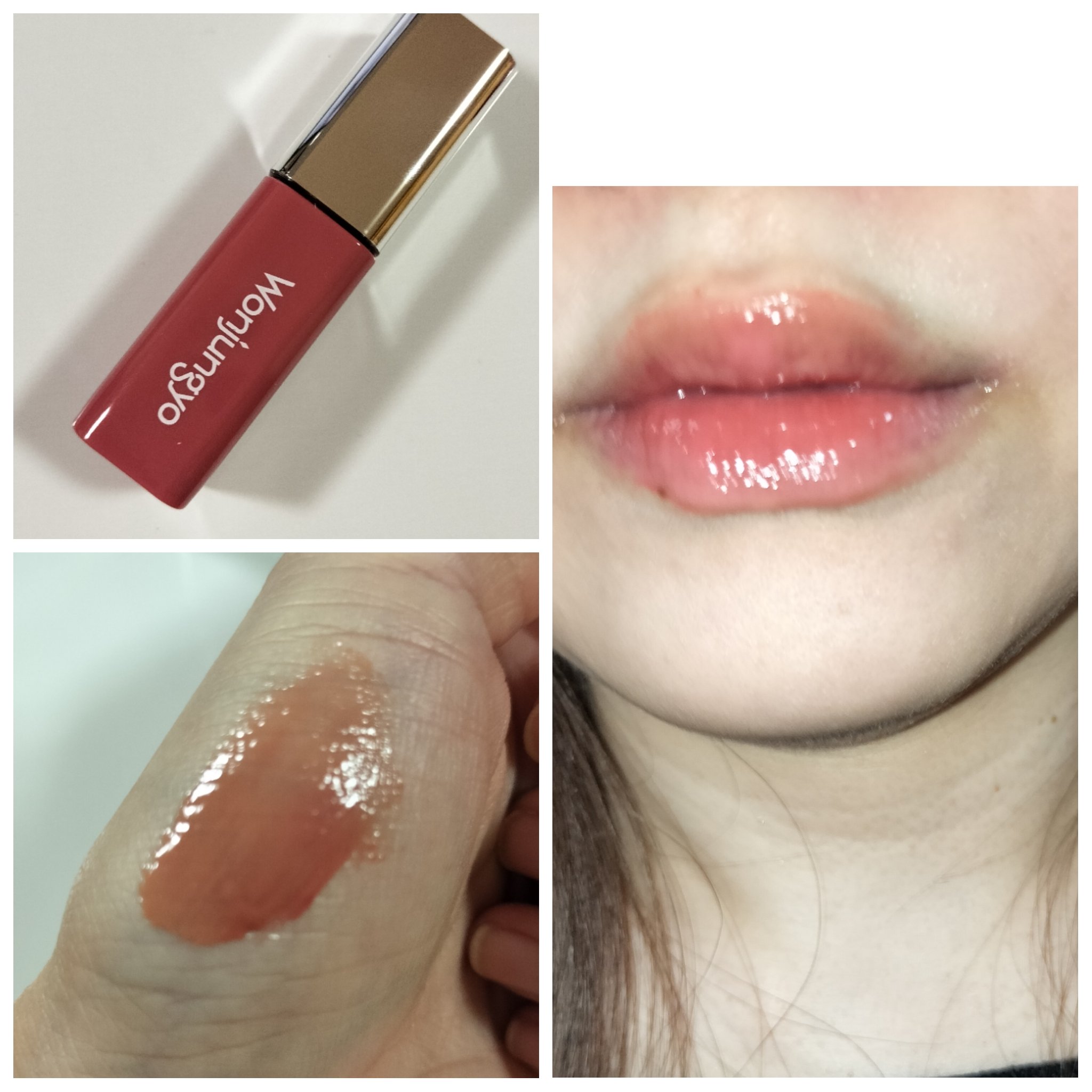 ウォンジョンヨ　キャンディーグロウティント/Wonjungyo/リップティントを使ったクチコミ（2枚目）