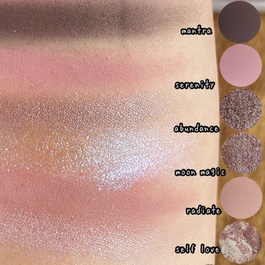 Rose Quartz eyeshadow palette/Huda Beauty/アイシャドウパレットを使ったクチコミ（3枚目）