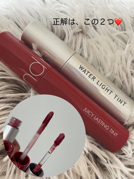 アピュー ウォーターライト ティント/A’pieu/リップティントを使ったクチコミ(2枚目)