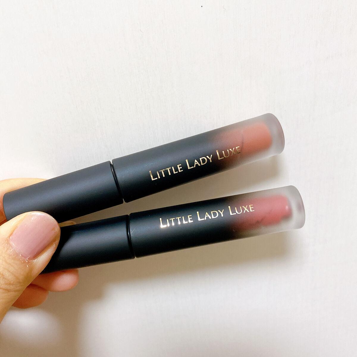  ムースティントリップ 03 ショコラムース/リトルレディ リュクス/リップティントを使ったクチコミ（3枚目）