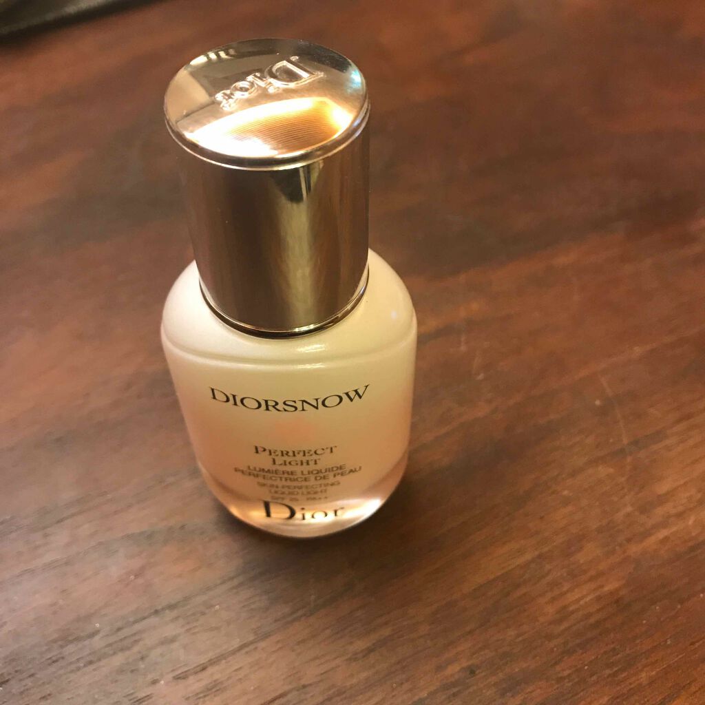 スノー パーフェクト ライト SPF25 - PA++/Dior/化粧下地を使ったクチコミ(1枚目)