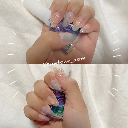 ネイルフィット ジェルネイルシール/GELATO FACTORY/ネイルシールを使ったクチコミ(3枚目)