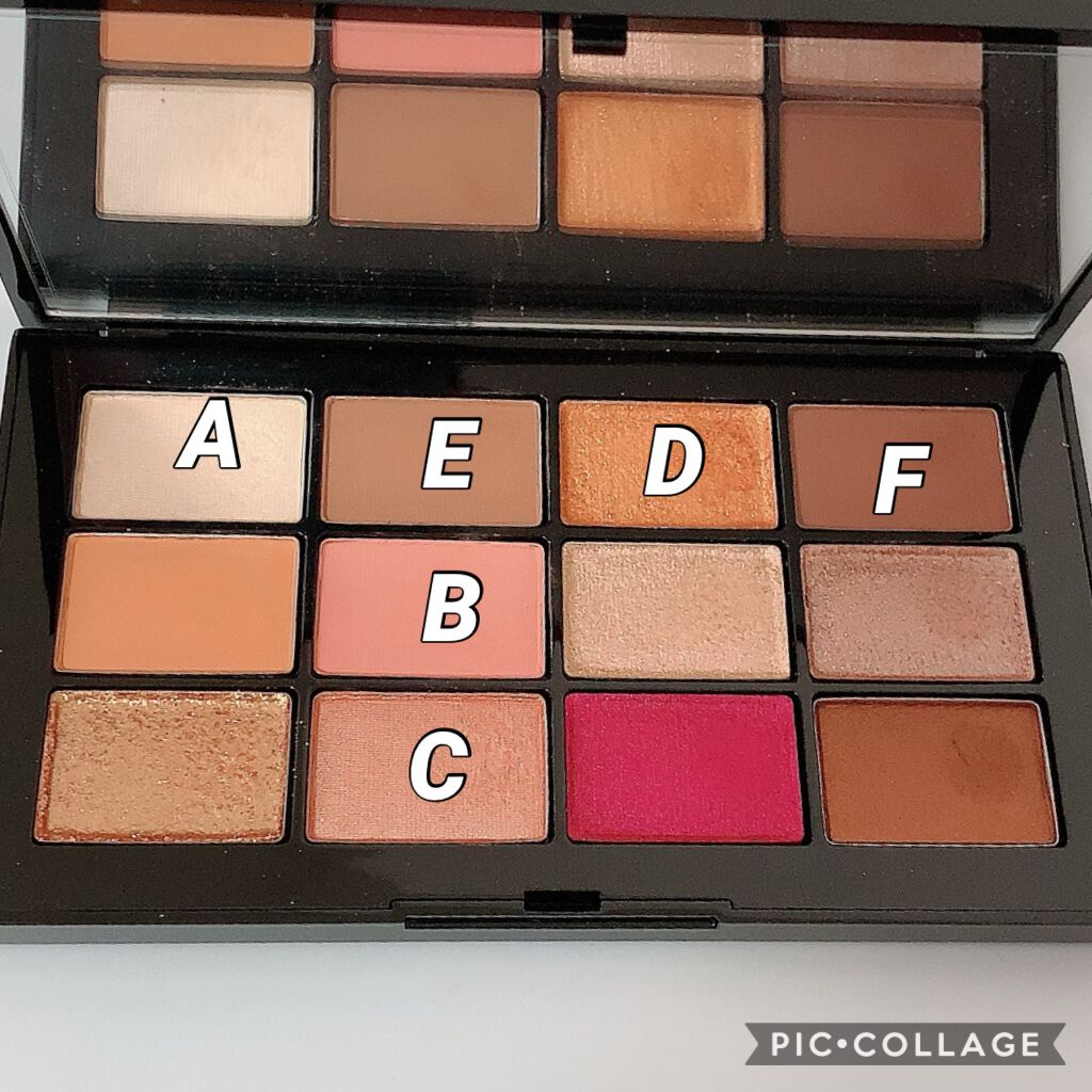 アフターグロー アイシャドーパレット/NARS/アイシャドウパレットを使ったクチコミ(3枚目)