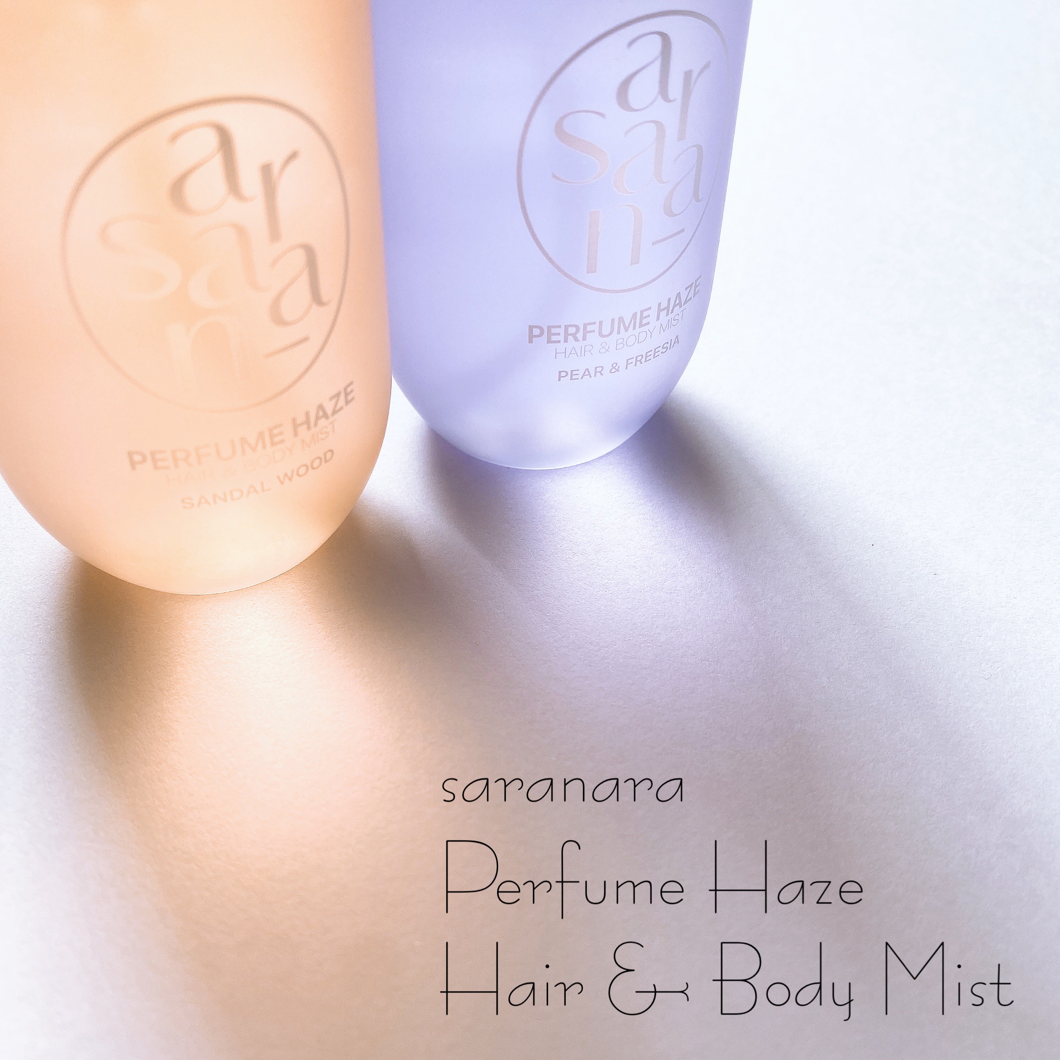 パフュームヘイズ ヘア&ボディミスト サンダルウッド/SARANARA/ヘアミストを使ったクチコミ（2枚目）