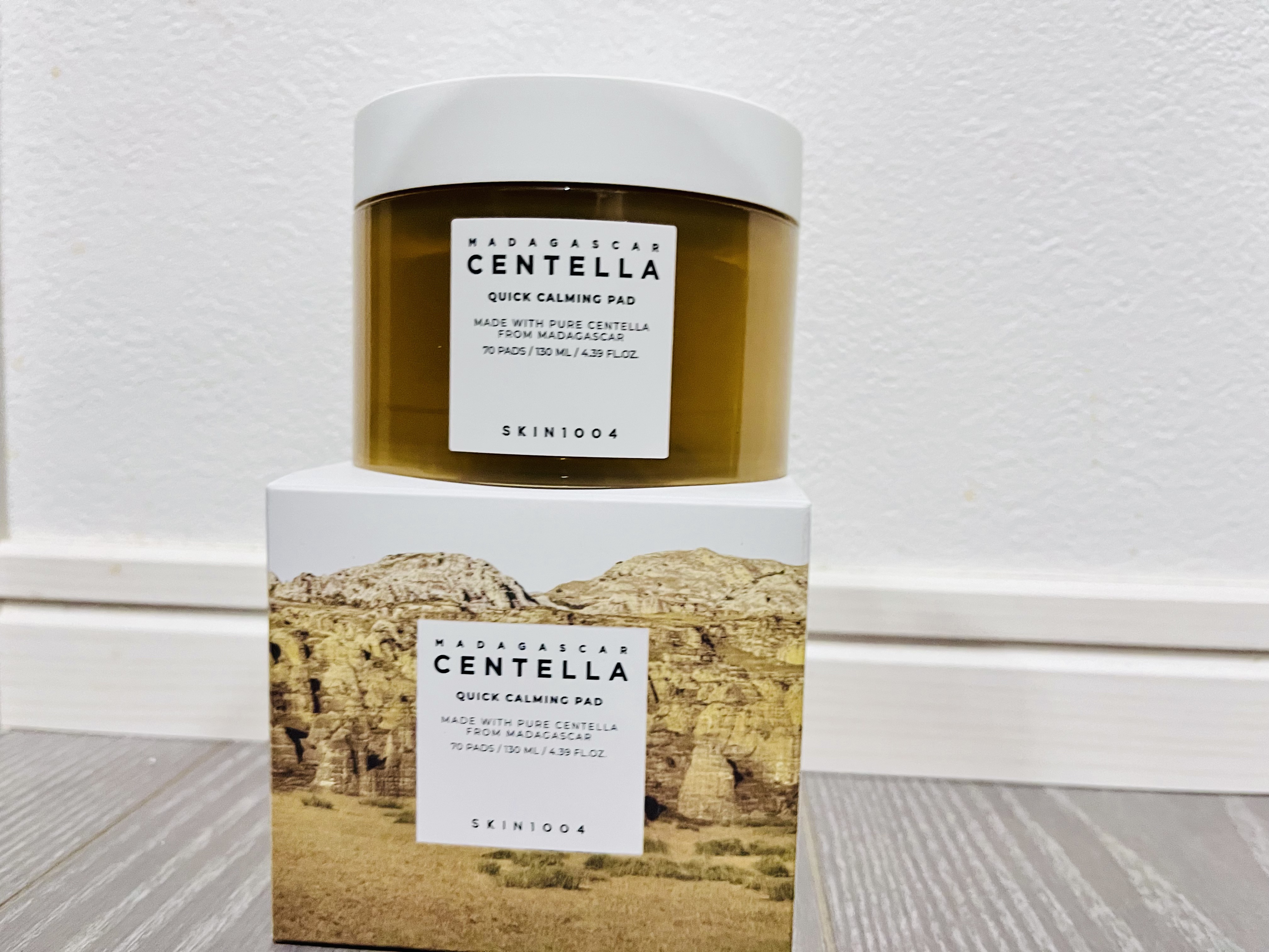 センテラ クイックカーミングパッド/SKIN1004/トナーパッドを使ったクチコミ（1枚目）