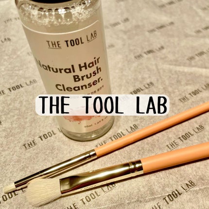 THE TOOL LAB 212 ブレンディング アイシャドウ ブラシ Lのクチコミ「ザツールラボ
アイアンダーライナー
ブレンディングアイシャドウブラシL
天然毛ブラシクリーナー.....」(1枚目)