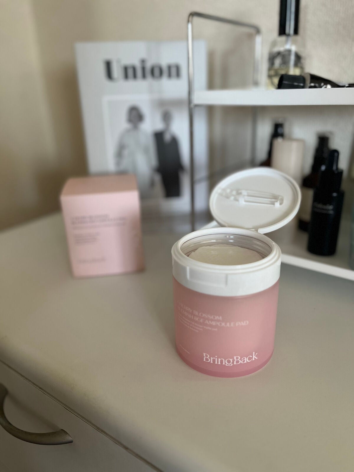 チェリーブロッサム ブレミッシュ 8GF アンプルパッド/Bring Back/トナーパッドを使ったクチコミ(1枚目)