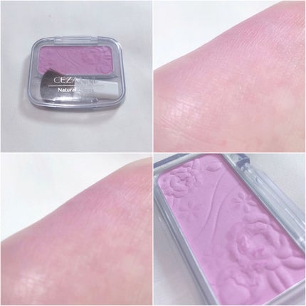 ナチュラル チークN/CEZANNE/パウダーチークを使ったクチコミ(2枚目)