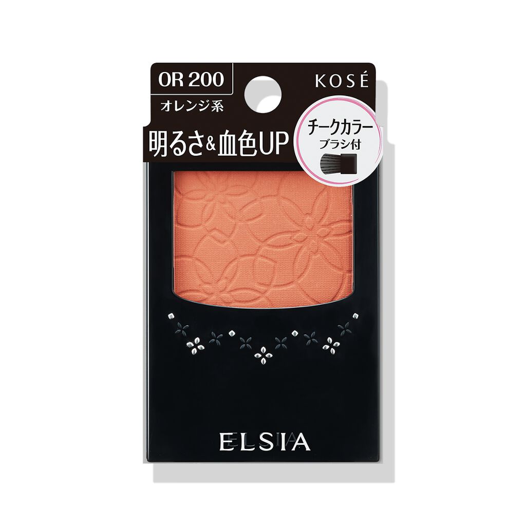 明るさ＆血色アップ チークカラー OR200