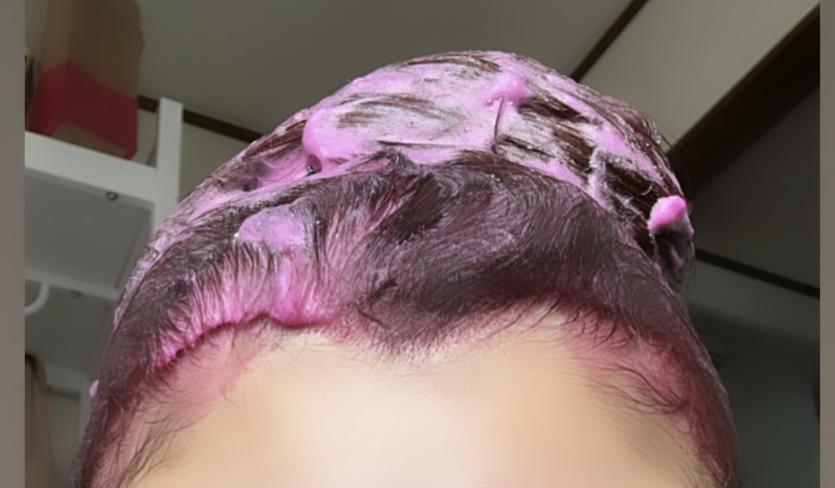 ホイップヘアカラー/ビューティラボ/ヘアカラーを使ったクチコミ（2枚目）