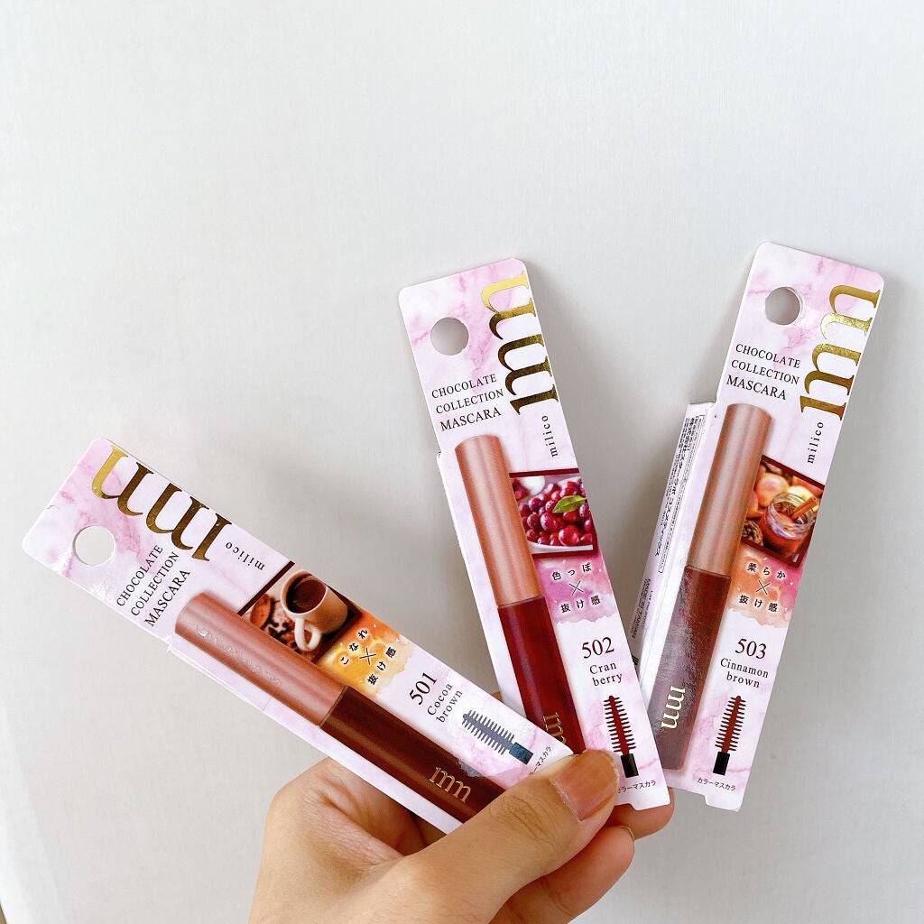 ミリコショコラコレクション/ビューティーワールド/マスカラを使ったクチコミ(1枚目)