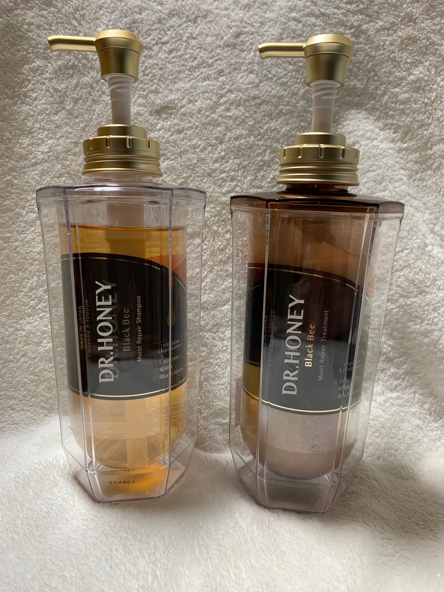 DRハニー ブラックビー モイスト リペア シャンプー/ヘアトリートメント/DR.HONEY/市販シャンプーを使ったクチコミ(1枚目)