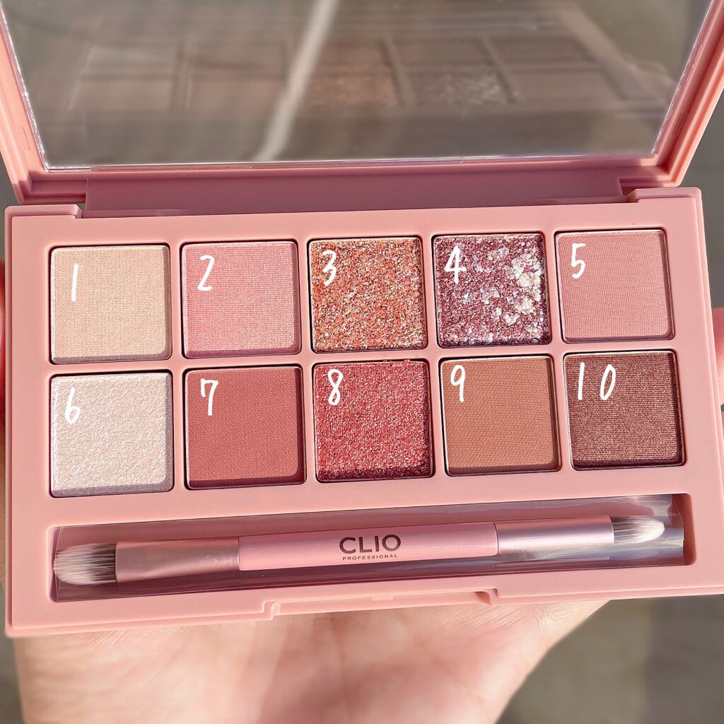 プロ アイ パレット/CLIO/アイシャドウパレットを使ったクチコミ(2枚目)
