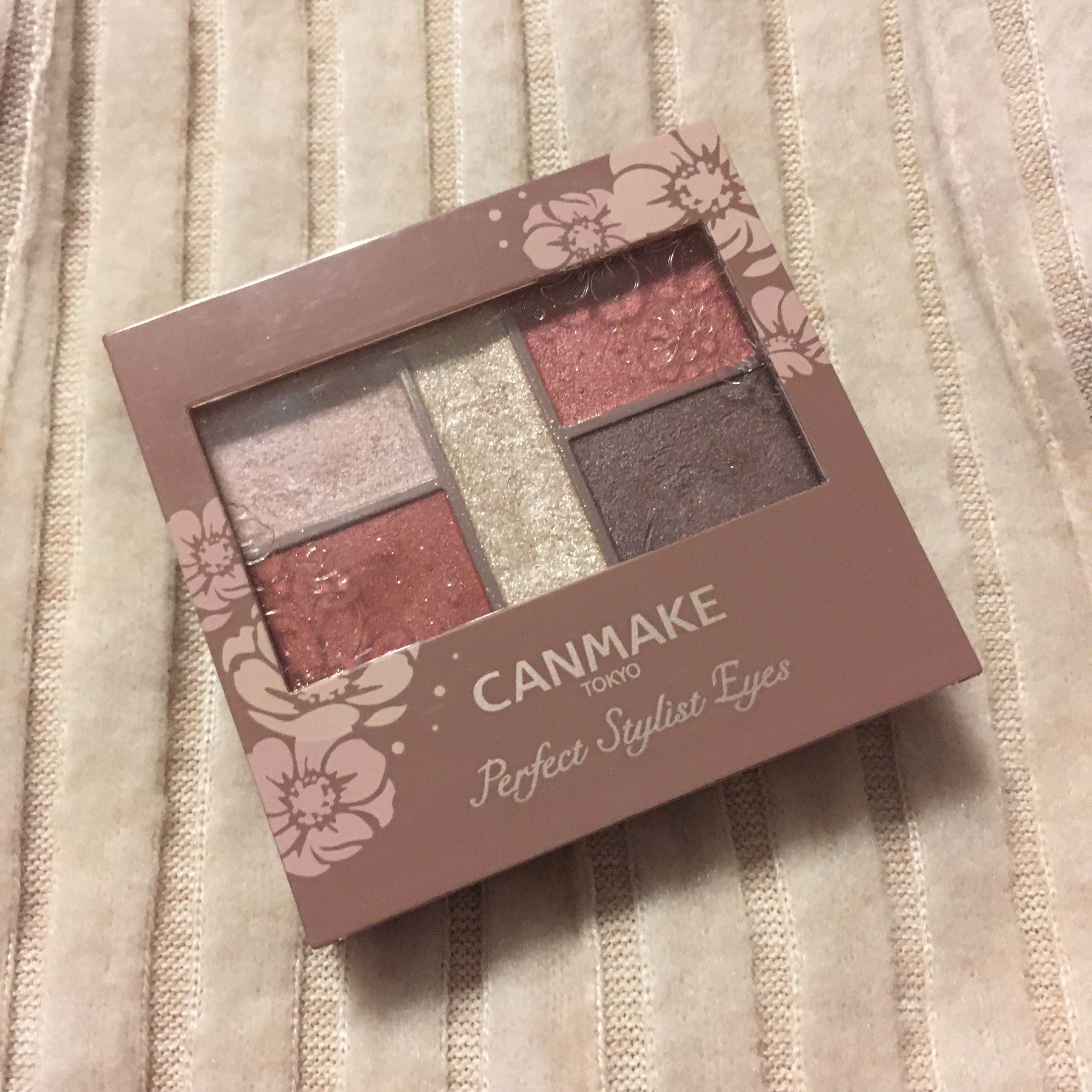 パーフェクトスタイリストアイズ/キャンメイク/アイシャドウパレットを使ったクチコミ（1枚目）