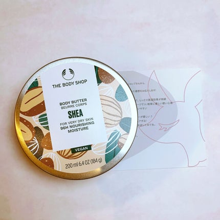 ボディバター シア/THE BODY SHOP/ボディクリームを使ったクチコミ(4枚目)